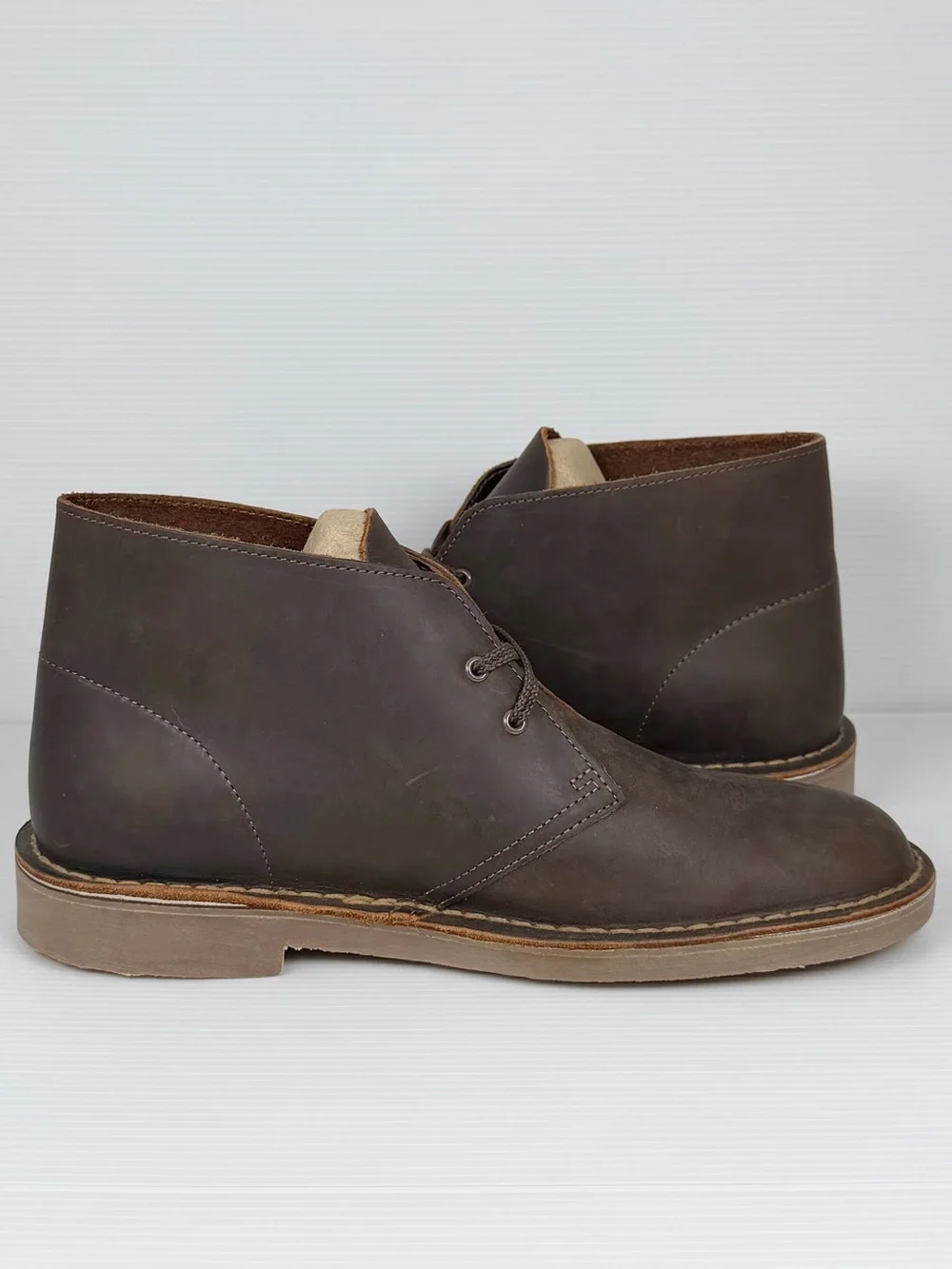 Clarks Originals Desert Boots Brown Leather Chukka Boots Men’s US 9
